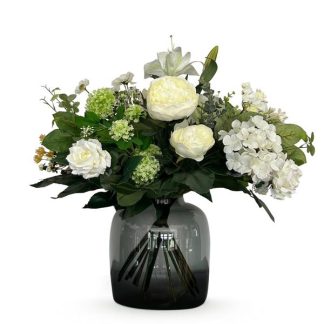 Kunstbloemen - Boeket- M - Bianco Dream - 60 cm