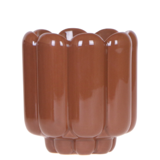 Kolibri Home | Retro Shine decorative pot - Brown - Vaso 9cm