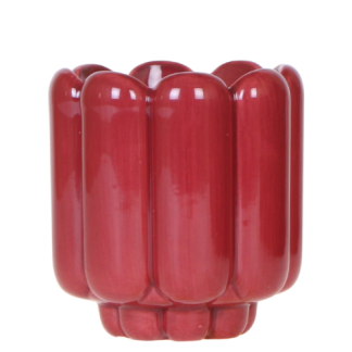 Kolibri Home | Retro Shine decorative pot - Red - Vaso 9cm
