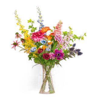 Vibrant Harmony Bouquet - 90 cm - Artificial Flowers - Silk Flowers